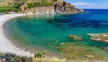 Plage et côte à Cerbère